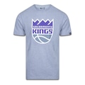 Camiseta New Era NBA Sacramento Kings - Masculina CINZA
