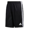 Shorts adidas 3-Stripes Aeroready - Masculino PRETO/BRANCO
