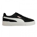 Tênis Puma  Carina L JR BDP - Feminino PRETO/BRANCO