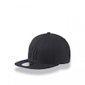 Boné Aba Reta New Era 59Fifty MLB New York Yankees Fitted - Fechado - Adulto PRETO