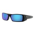 Óculos de Sol Oakley Gascan Matte Black Lente Prizm Sapphire Polarizado - Unissex AZUL