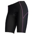 Bermuda de Ciclismo Realtex Acolchoada - Feminina PRETO/ROSA