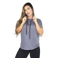 Blusão Everlast Vintage Com Capuz - Feminino CINZA
