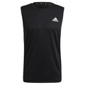 Camiseta Regata adidas Aeroready Designed to Move 3-Stripes - Masculina PRETO