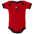 Body Torcida Baby Flamengo 033 Ax - Infantil VERMELHO