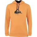 Blusão de Moletom Quiksilver Canguru Logo Basic - Masculino LARANJA