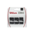 Overgrip Wilson Pro Sensation Super Fino Máximo Feel - 3 Unidades PRETO
