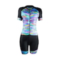Macaquinho de ciclismo feminino Be Fast Colors forro em gel NAO SE APLICA