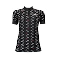 Camiseta de Ciclismo Be Fast Bikes - Feminina PRETO