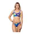 Sunkini Kauna Swim Tropical Summer Feminina ESTAMPADO