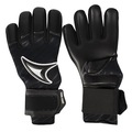 Luva de Goleiro de Campo Three Stars Palma Touch - Adulto PRETO/BRANCO