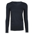 Camiseta Rola Moça Alongada - Feminina PRETO