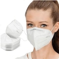 Kit Máscaras Descartáveis N95 Proteção Respiratória - 10 Unidades NAO SE APLICA