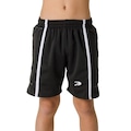 Bermuda Goleiro Placar Jangada - Infantil PRETO