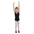 Collant para Ballet Ritmus Regata Alice - Infantil PRETO