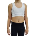 Top Ritmus Básico Suplex Light - Infantil BRANCO