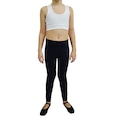 Calça Legging Ritmus Básica Suplex Light - Infantil PRETO