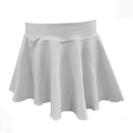 Saia Ballet Ritmus Damma com Elástico - Infantil BRANCO