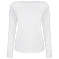 Camiseta Rola Moça Manga Longa Thermo - Feminina BRANCO/PRETO