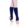 Polaina de Ballet Trinys Só Dança Acrilica - Adulto MARINHO/VERDE/BRANCO