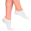 Meia Soquete Só Dança Fina Lycra - 34 a 39 - Adulto BRANCO
