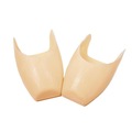 Ponteira de Silicone Só Dança Longa HT-03 BEGE