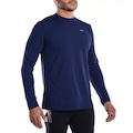Camiseta Manga Longa Hard Adventure SolarPro UV FPS 50 + - Masculina AZUL ESCURO