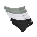 Kit de Cuecas Slip Zorba 791 - Masculino - 6 Unds CINZA MESCLA