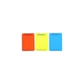 Cartao de Arbitro Poker Futsal VERMELHO/AMARELO
