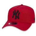 Boné Aba Curva New Era New York Yankees 940 Veranito Logo - Snapback - Adulto VERMELHO