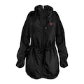 Jaqueta Parka Corta Vento Web Surf Shop Light Icon Surf - Feminino PRETO/VERMELHO