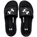 Chinelo Under Armour Ignite VI SL - Masculino PRETO/BRANCO