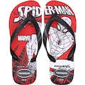 Chinelo Havaianas Top Marvel - Masculino PRETO/VERMELHO