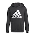 Blusão de Moletom com Capuz adidas - Infantil PRETO