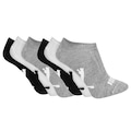 Meia Puma Sapatilha Esportiva - Adulto - 6 pares CINZA MESCLA