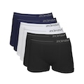 Cuecas Zorba Boxer Side 839 - 6 Unidades - Adulto CINZA MESCLA