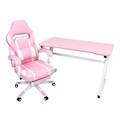 Conjunto Pelegrin Mesa Gamer Pelegrin PEL-008P + Cadeira Gamer Pelegrin PEL-3020 NAO SE APLICA
