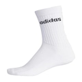 Meia adidas Basic Crew DN4438 BRANCO/PRETO