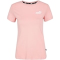 Camiseta Puma Essentials Small Logo Tee - Feminina Rose