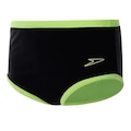 Sunga Speedo Neon Double Face - Infantil PRETO/VERDE CLA