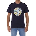 Camiseta Quiksilver Jungle Boogie - Masculina AZUL ESCURO