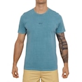 Camiseta RVCA Small Rvca Pigment Dye - Masculina VERDE