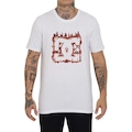 Camiseta DC Shoes DC Fuego - Masculina BRANCO
