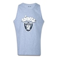 Camiseta Regata Regular New Era Las Vegas Raiders NFL Life Vandal - Masculina CINZA