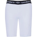 Bermuda Térmica Umbro TWR Diamond New - Masculina BRANCO/PRETO