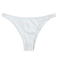 Calcinha Tanga Microfibra sem Costura - Feminina BRANCO