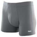 Cueca Boxer Mash Microfibra Elástico Interno - Adulto CINZA ESC/CINZA