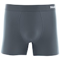 Cueca Boxer Mash Risca de Giz Microfibra Elástico - Masculina CINZA CLA/CINZA ESC