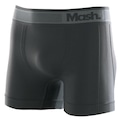 Cueca Boxer Mash Sem Costura Microfibra - Adulto CINZA ESC/CINZA