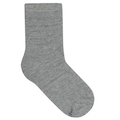 Meia Soquete Mash Lisa Algodão Punho - Infantil CINZA/CINZA CLA